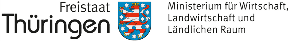 Logo Thüringen mit Link zu den Förderungen